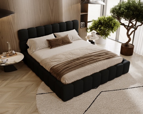 Łóżko Alfa 140 black