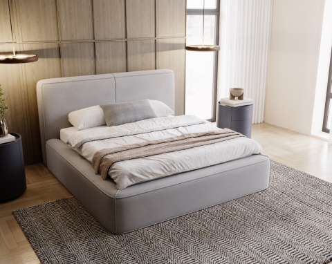 Łóżko Lumi 120 Szary