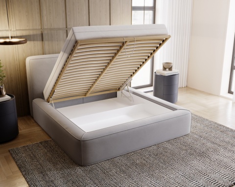 Łóżko Lumi 120 Szary