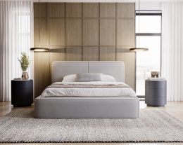 Łóżko Lumi 180 Szary