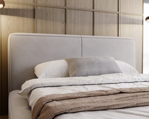 Łóżko Lumi 180 Szary